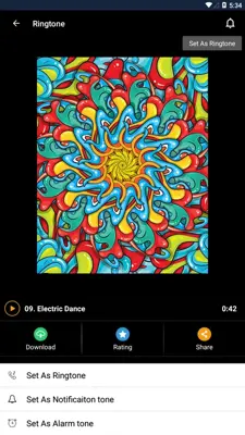 Electro ringtones android App screenshot 0