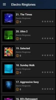 Electro ringtones android App screenshot 17