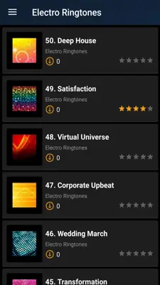 Electro ringtones android App screenshot 20